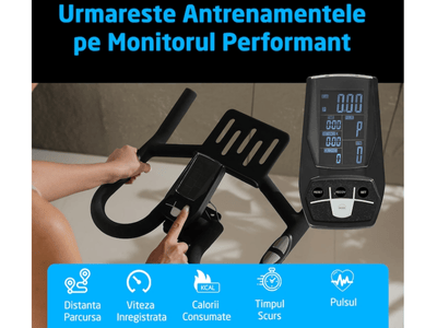 Bicicletă Fitness Magnetică FitClass X560 - sistem rezistență