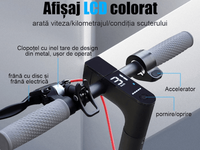 Trotinetă Electrică Ninebot KickScooter F30 - vedere laterală